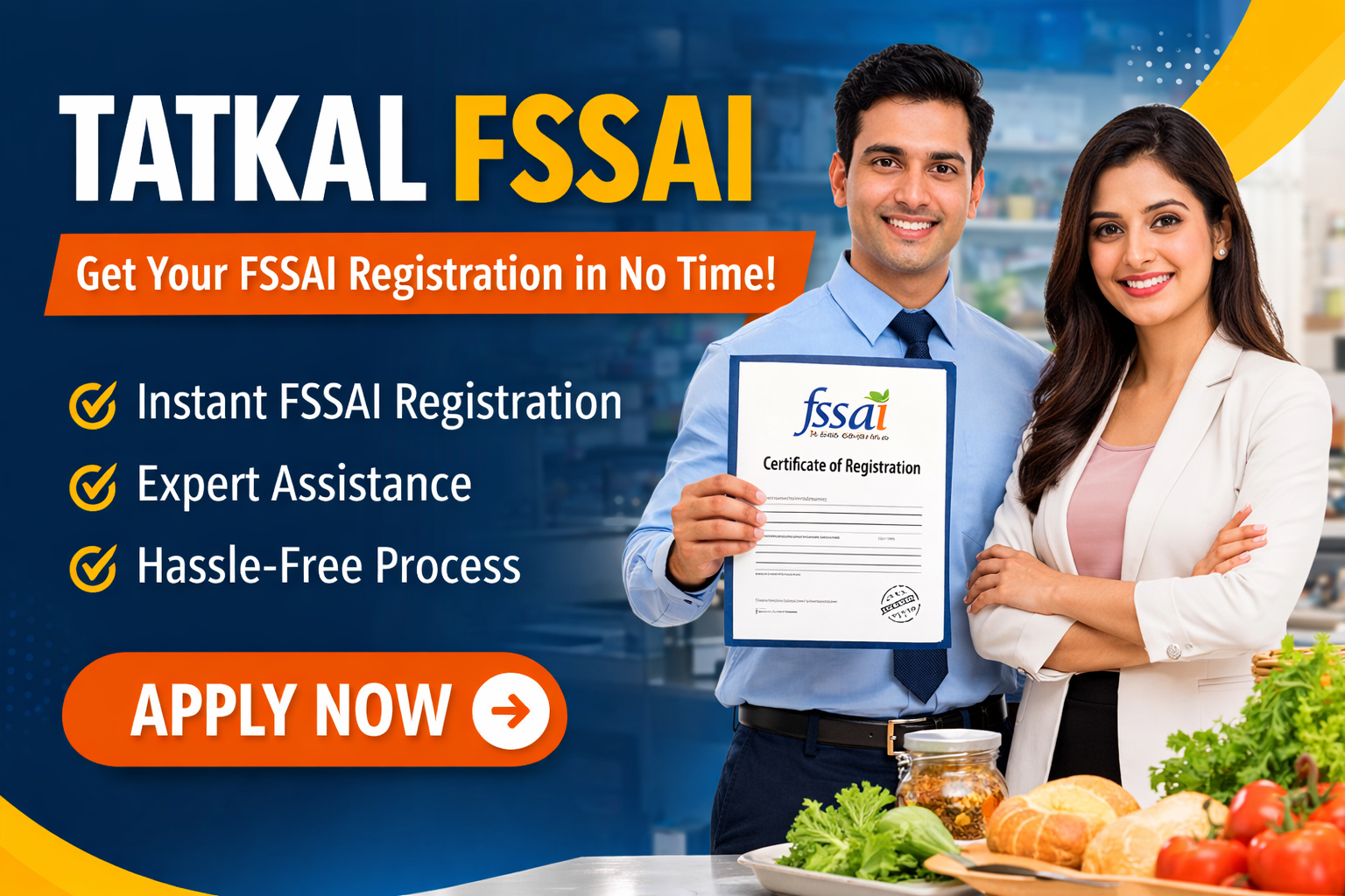 FSSAI 2026 Registration Banner